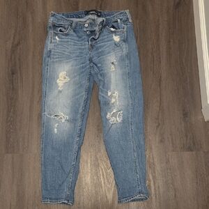 Hollister Vintage Boyfriend Blue Jeans